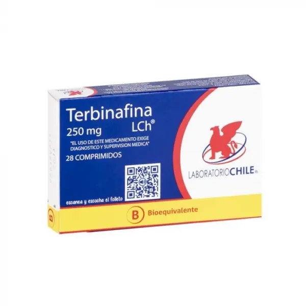 Terbinafina 250 mg x 28 Comprimidos