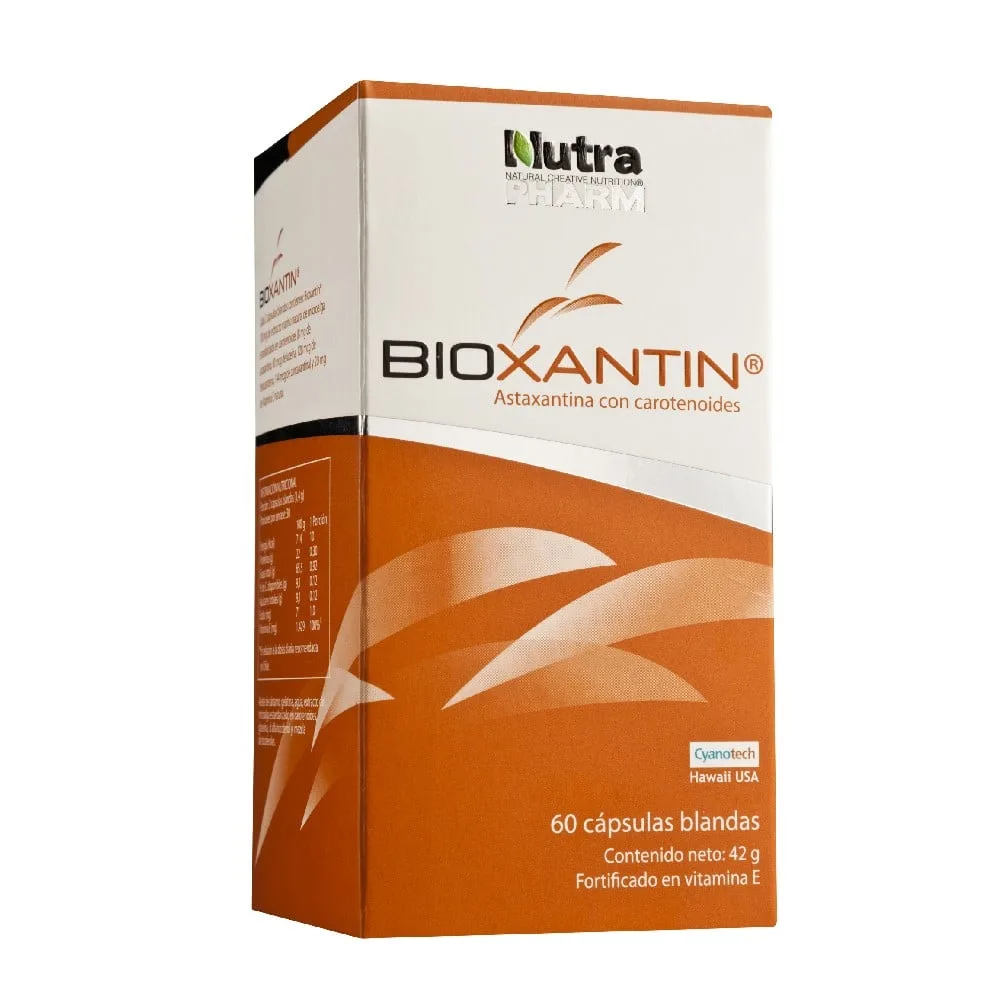 Bioxantin (ASTAXANTINA) 60 Cápsulas 1 Bioxantin (ASTAXANTINA) 60 Cápsulas