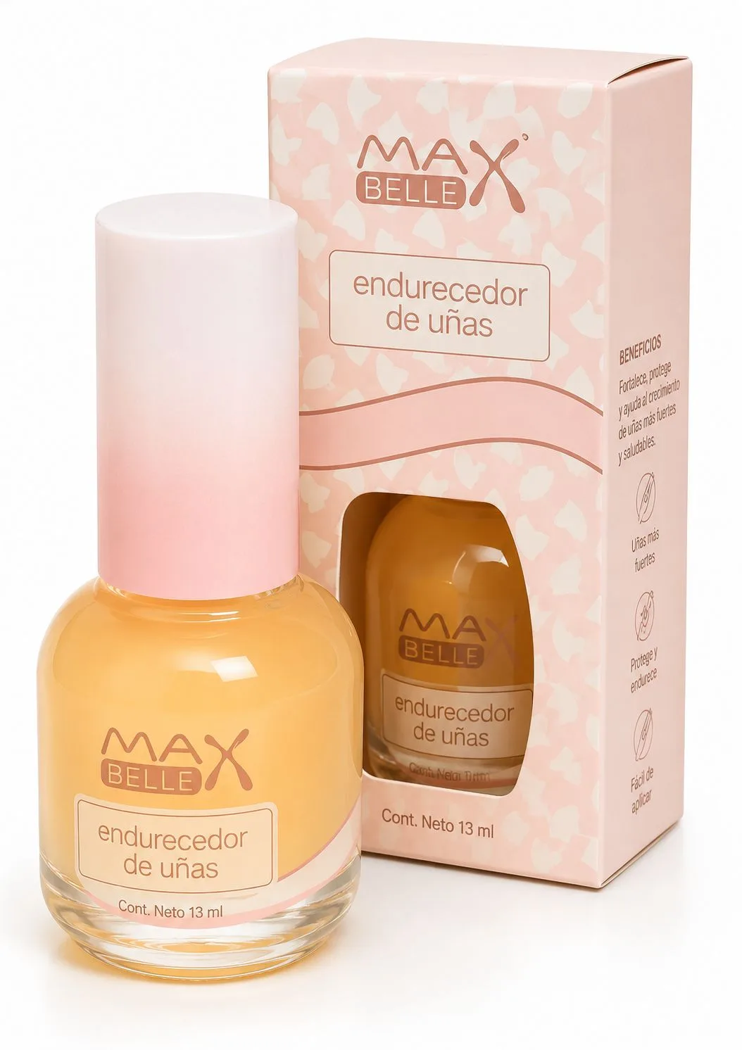 Endurecedor de uñas Max Belle 12 ml