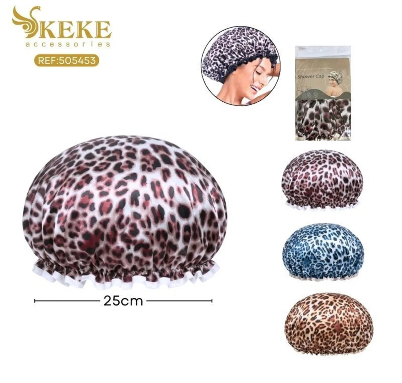 Gorro de Satin Shower Cap 25 cm