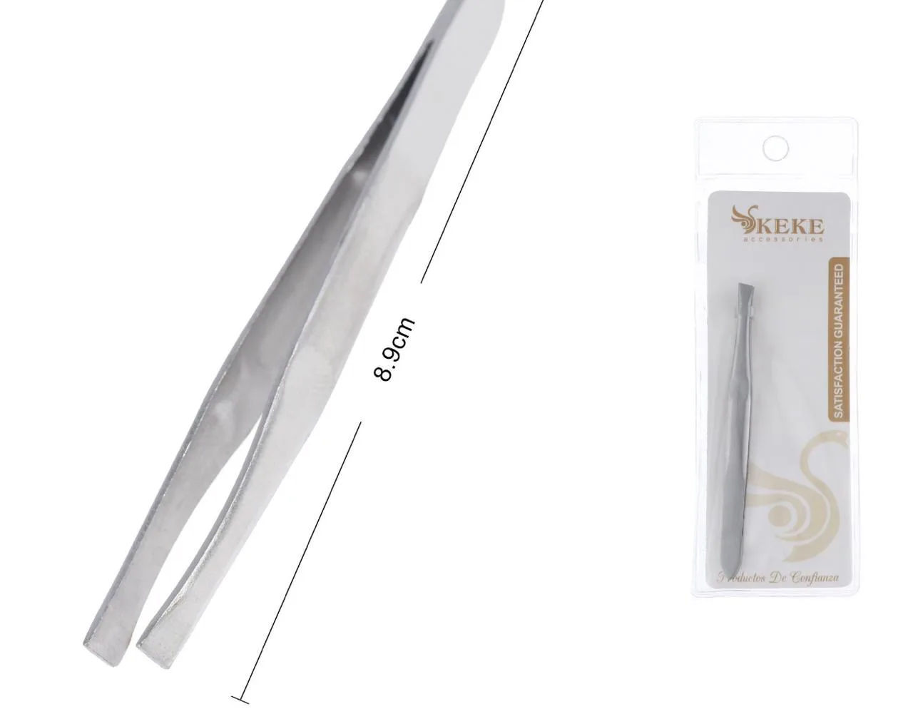 Pinza 8,9 cm Acero Inoxidable