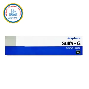 SULFA-G SULFADIAZINA/LIDOCAINA/RETINOL 30 G CENABAST