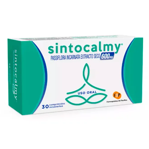 Sintocalmy 600 mg Passiflora Incarnata x 30 Comprimidos Recubiertos