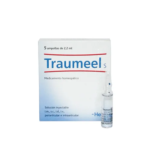 Traumeel Inyectable 5 Ampollas