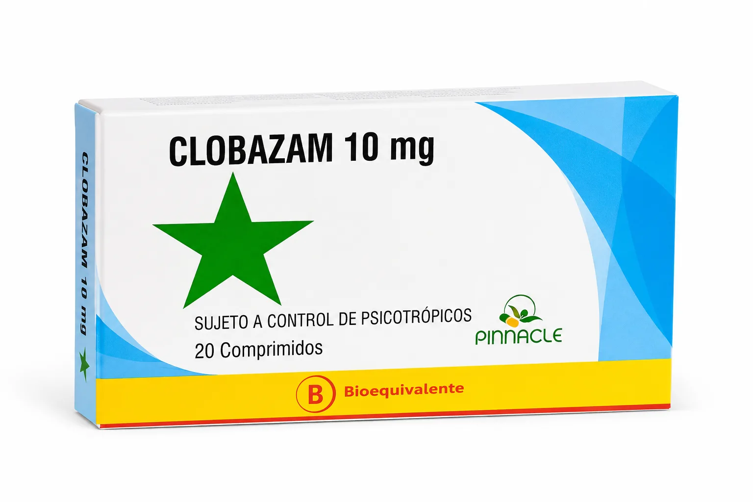 Clobazam 10 mg x 20 comprimidos CENABAST