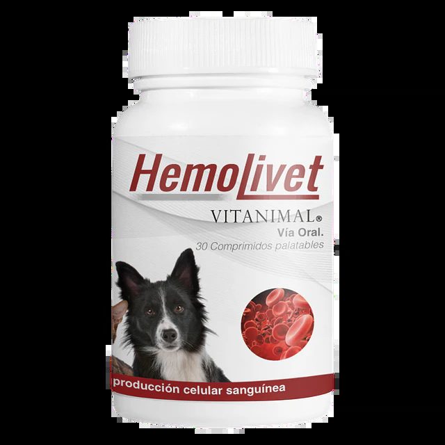 Hemolivet X 30 comprimidos