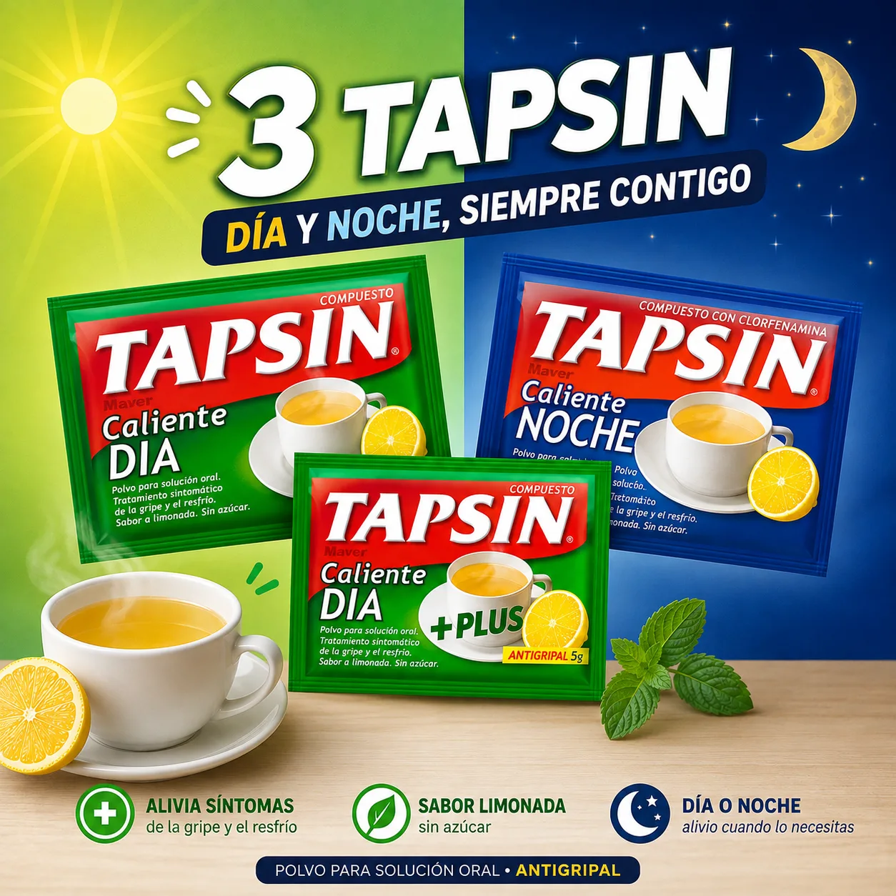 Promoción 3 Tapsin (Combínalo como quieras)
