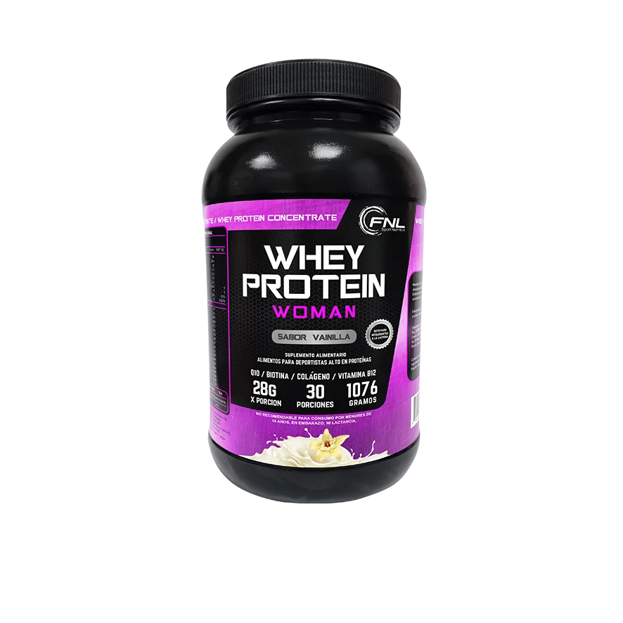 whey Protein Woman + Colageno Sabor Vainilla FNL