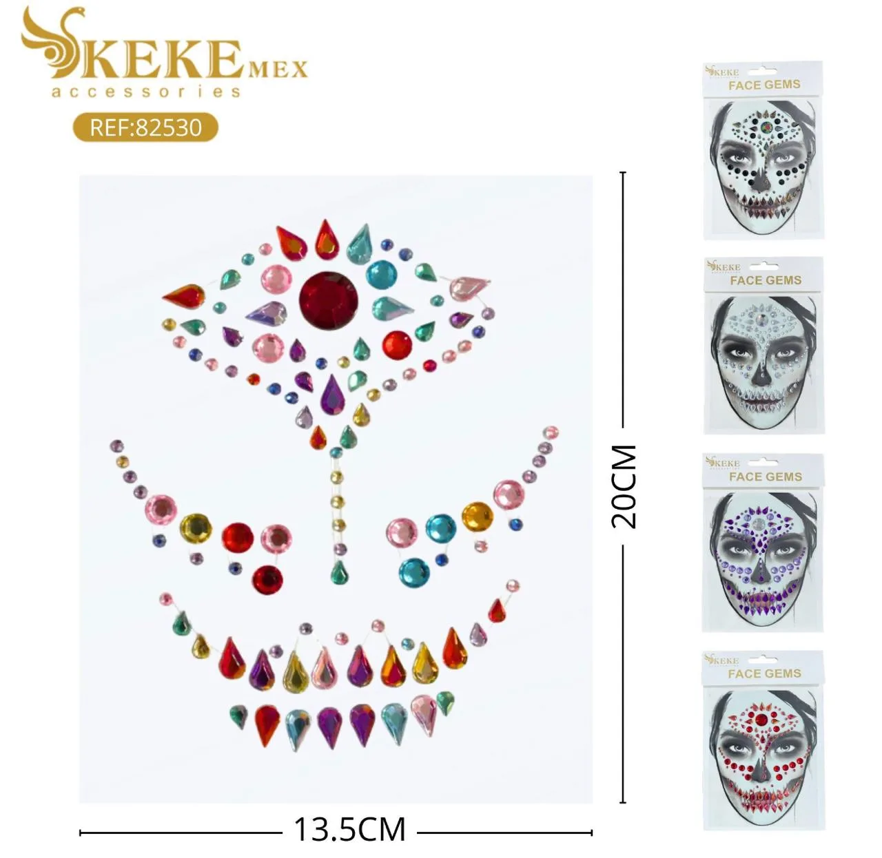 Face Gems 82530