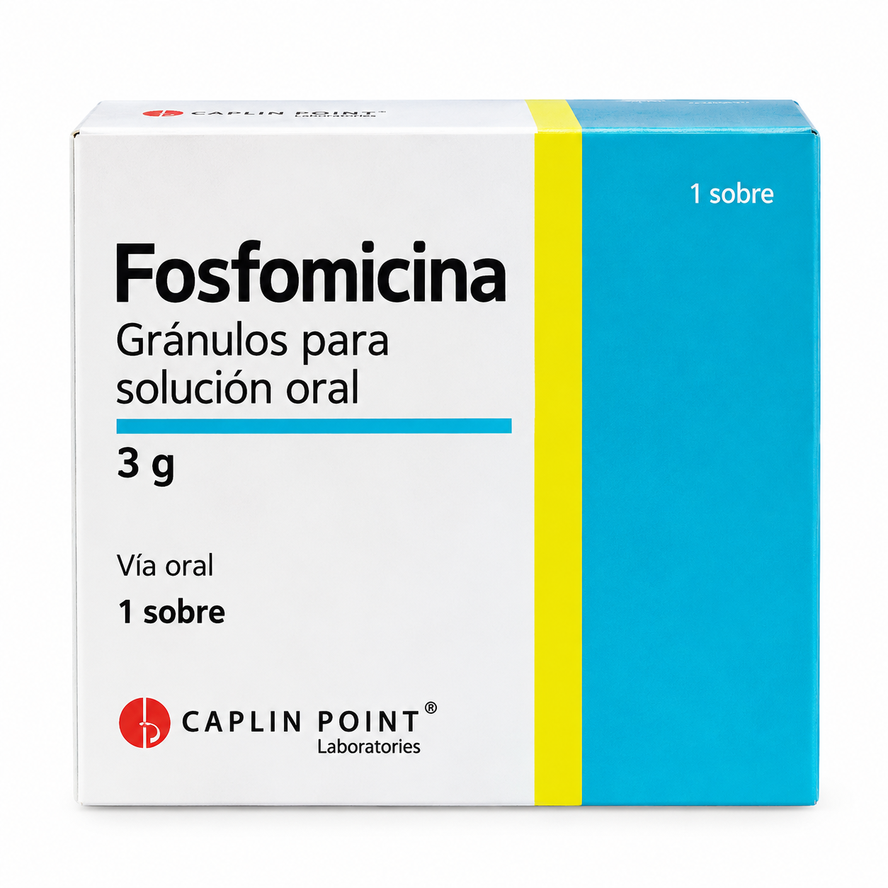 Fosfomicina Granulos Para Solucion Oral x 3 Gr x 1 Sobre Caplin