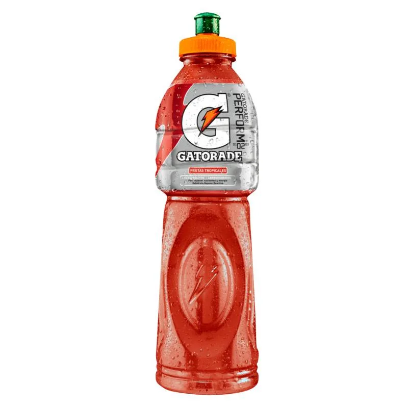 Gatorade Bebida Isotónica Frutas Tropicales, 750cc.