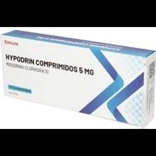 Hypodrin Midodrina 5 mg x 10 comprimidos Emcure - CENABAST