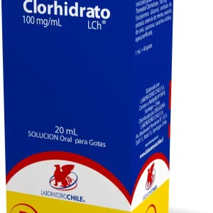 Tramadol Clorhidrato 100 mg ml x 20 ml Solucion oral Lchile