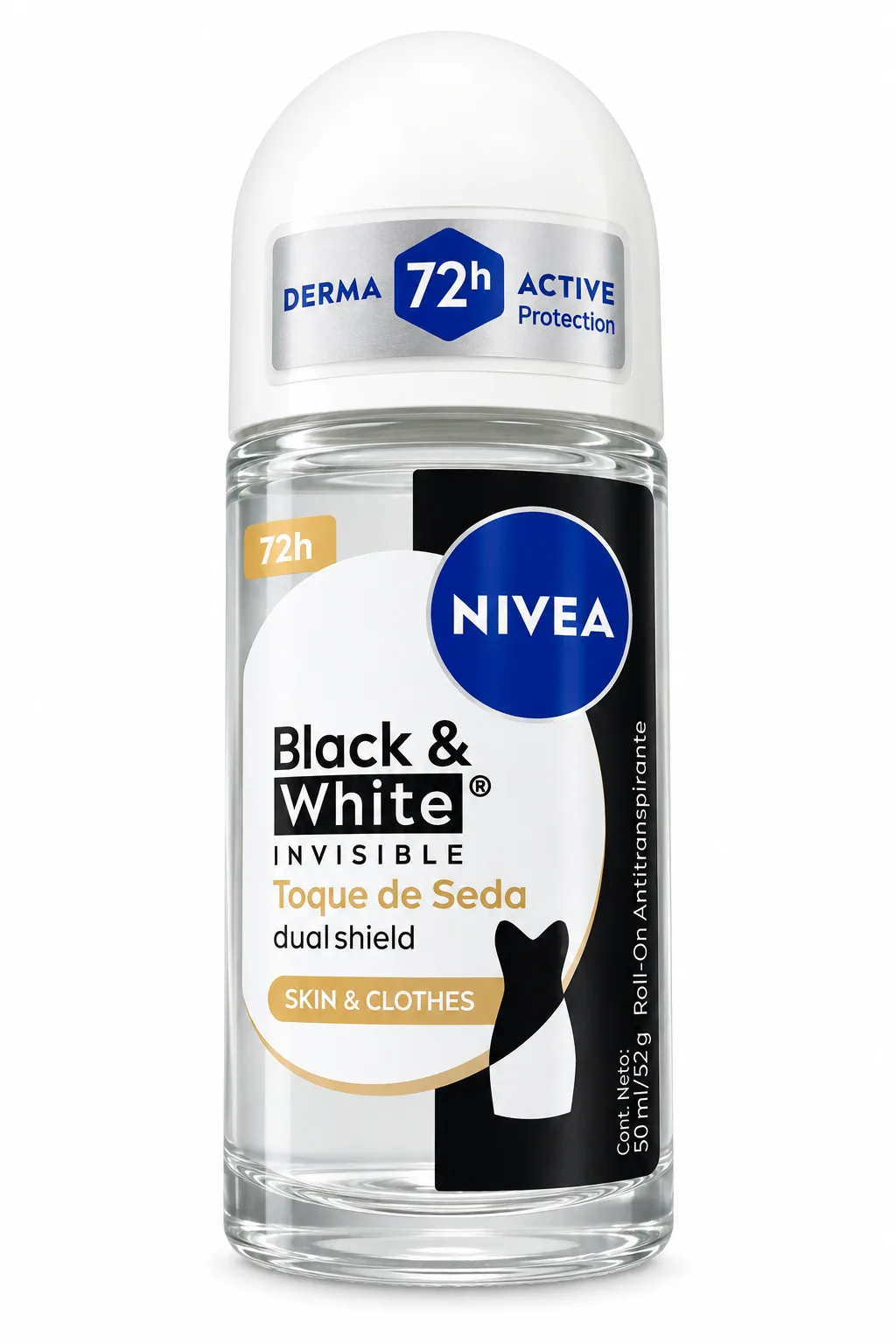 Black y white Nivea roll on 50ml