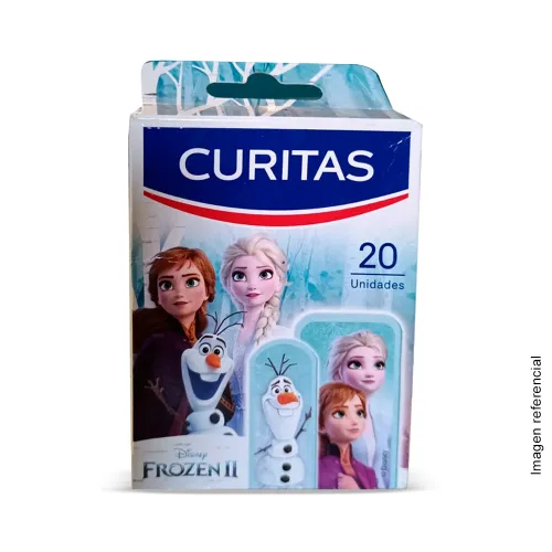CURITAS PARCHE INFANTIL FROZEN X 20 UNIDADES