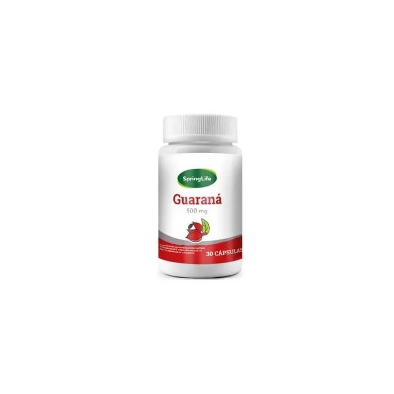 Guarana 500 mg x 30 cápsulas (SpringLife)