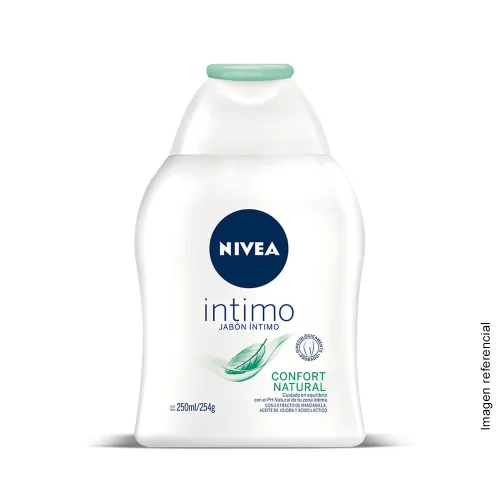 NIVEA JABON LIQUIDO INTIMO CONFORT NATURAL FRASCO X 250 ML