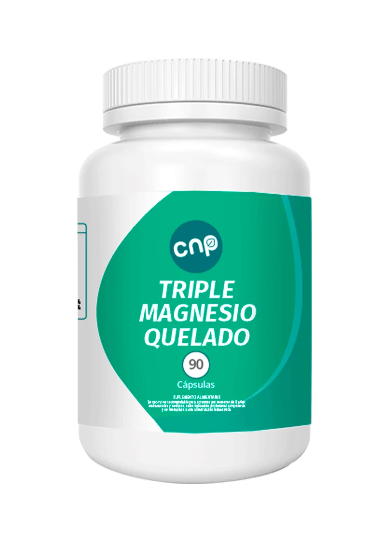 Triple magnesio quelado (Taurato, L-Treonato y Bisglicinato) x 90 cápsulas CNP 1 Triple magnesio quelado (Taurato, L-Treonato y Bisglicinato) x 90 cápsulas CNP